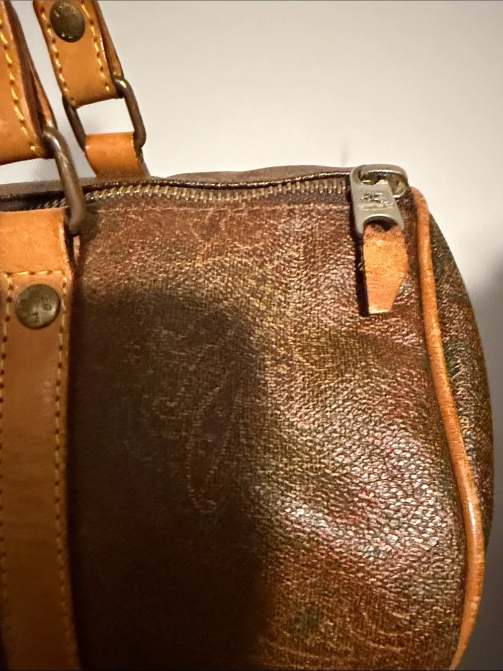 Etro barrel duffel